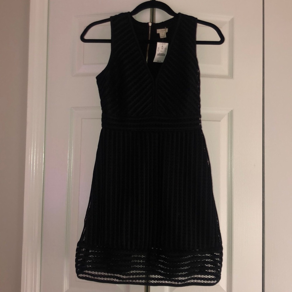 J. Crew black petite dress
